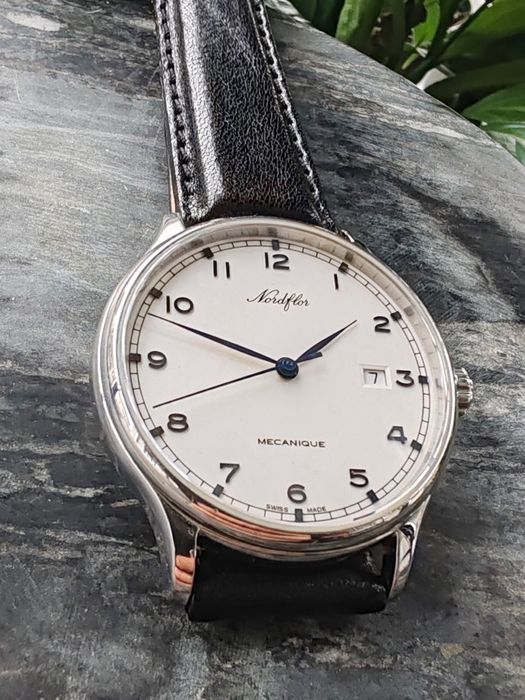 Ceas Nordflor Mechanique Custom 40 mm Funcționează Impecabil