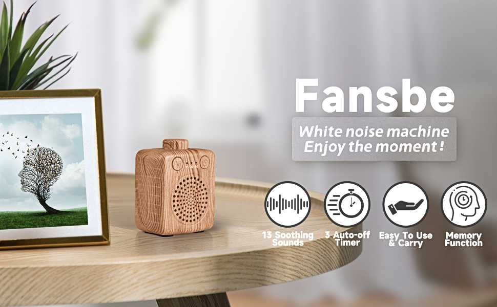 Машина за бял шум Fansbe Sleep Sound Machine
