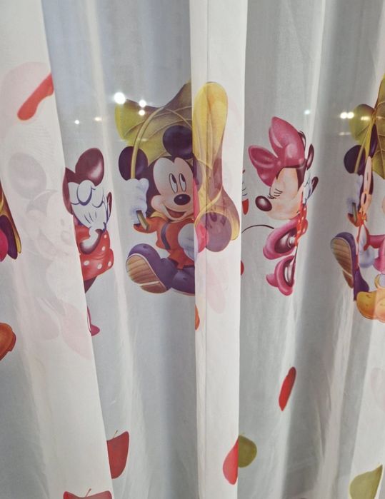 Perdea din voal Mickey Mouse