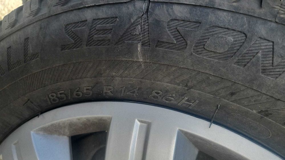 Jante + Anvelope Hyundai Accent - 185/65 R14