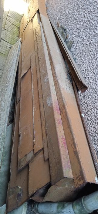 Профили П-образни профили.Дължина-2,70м,Ширина-10см,Деб.-1мм.