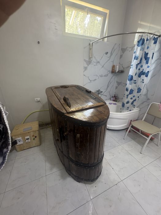 Kedroviy bochka+ vanna dushlari bilan