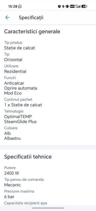 Statie calcat Philips