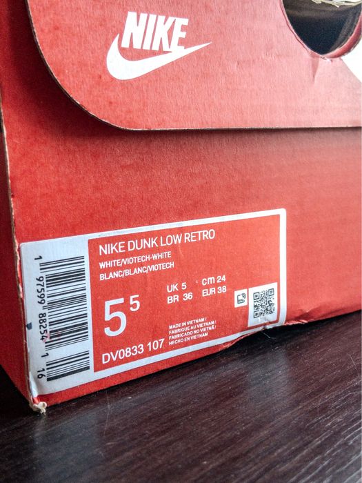 Nike Dunk Low Pink 37,5 si 38