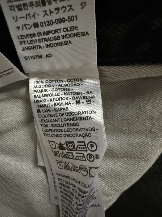 Blugi LEVIS 501 Gri Barbati | Marime 48 x 32 (Talie 126 cm)