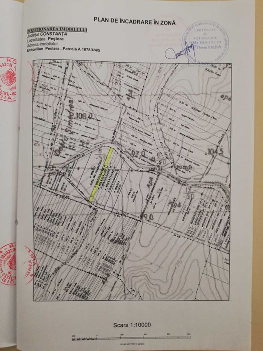 Teren agricol de vânzare, 1,1616 ha, Peștera /Ivrinezu, jud. Constanța