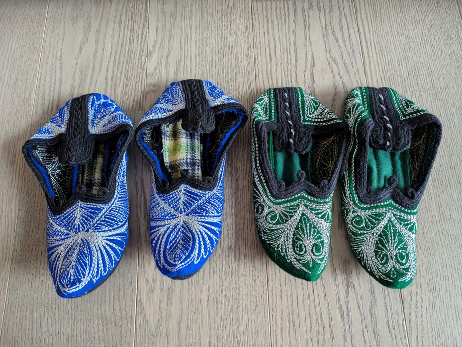 Ръчно везани терлици