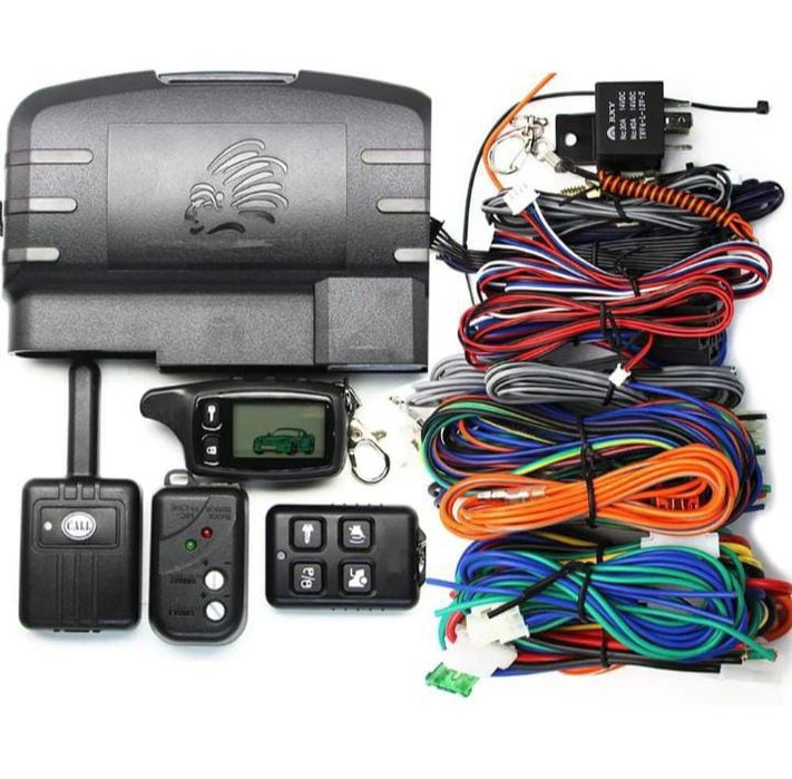 Автозавод Автосигнализация Автозапуск Томагавк 9010. Установка.