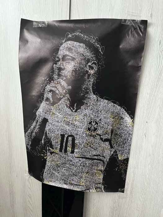 tablouri fara rama cu neymar si citate motivationale