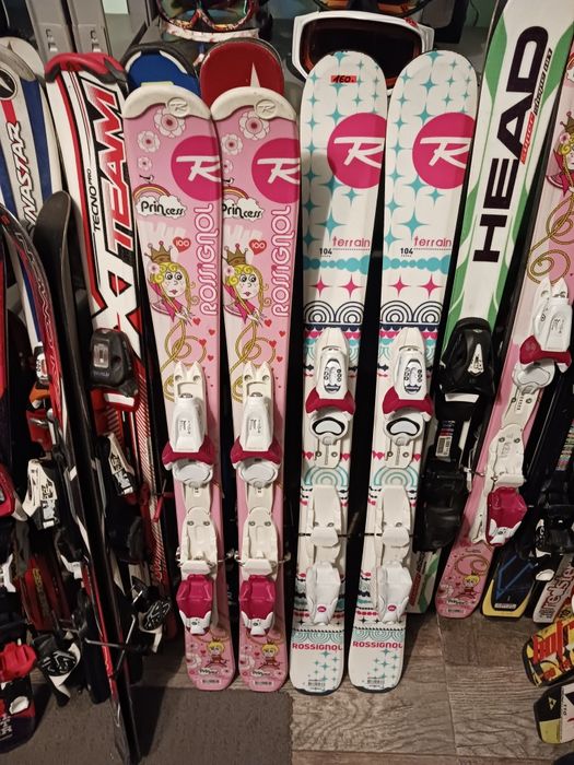 Детски ски, ски обувки, щеки Продажба замяна