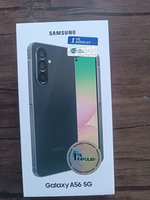 Samsung A56 yangi karopkadan hali ochilmagan
