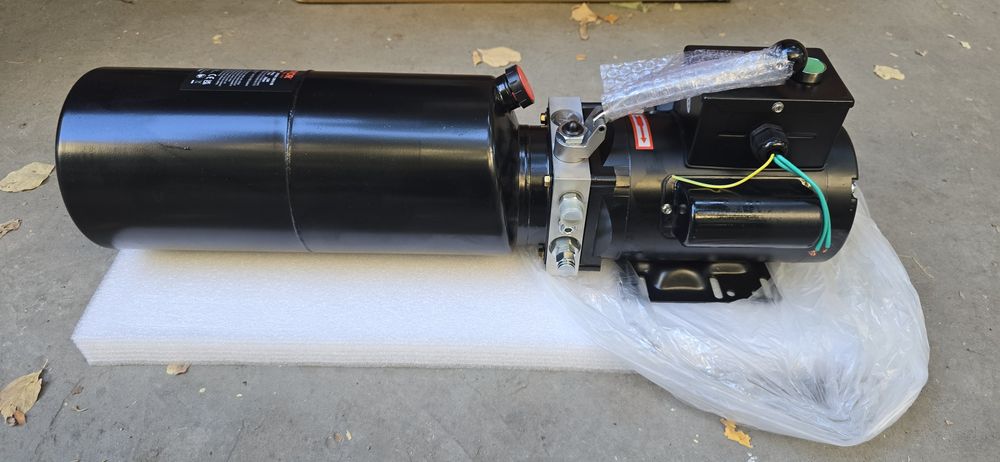 Хидравлична помпа 12v и 220v хидравлична станция