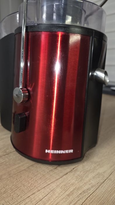 Storcator de fructe HEINNER TurboMax XF-1000RD, 1000W, 2 viteze, rosu