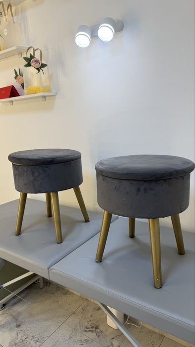 Зеркало IKEA как новое,пуфы