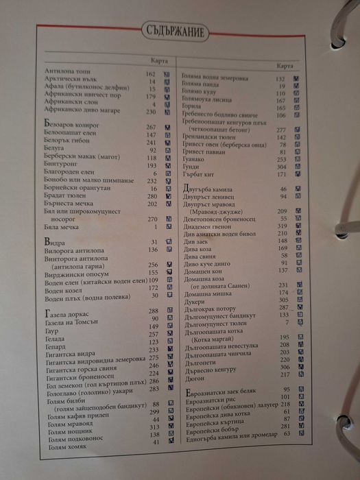 Енциклопедии "Чудният свят на животните"