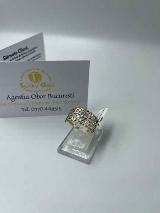 Inel Aur 14k / 3,03g / 63 / #49120