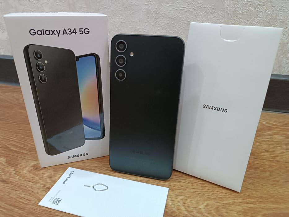 SAMSUNG A34 / 5G на 256Гб с документами.