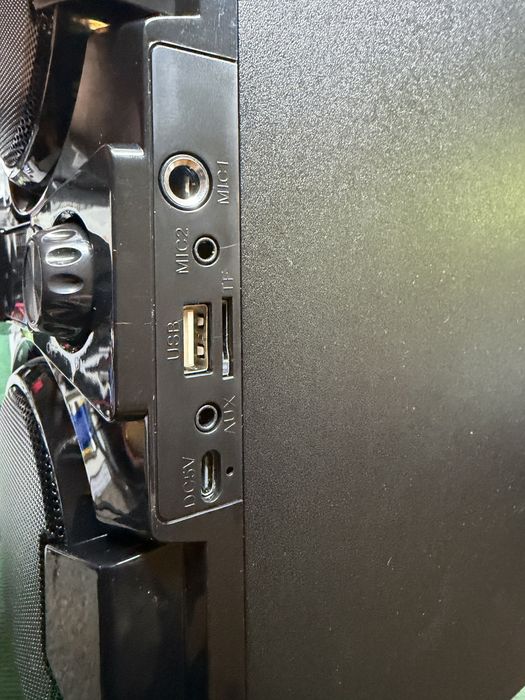 Bluetooth тонколона, преносима безжична с микрофон, 60W