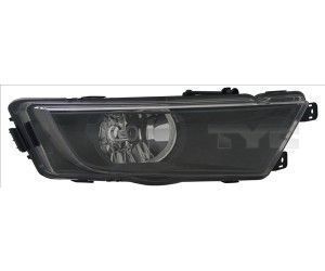 Proiector ceata Skoda Octavia 3 (5E), 01.13- Dreapta Tyc 5E0941700C; 5E0941700E; 5E0941702C; 5E0941702E, Tip Bec H8 Omologare Ece, Negru