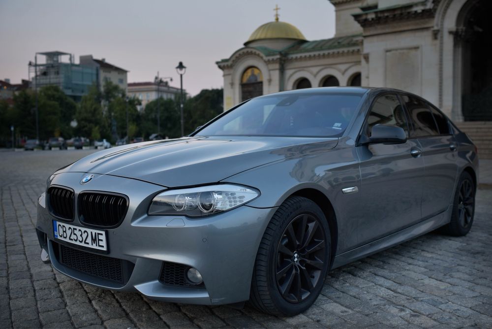 Автомобил BMW F10 под наем за бал/сватба и др.