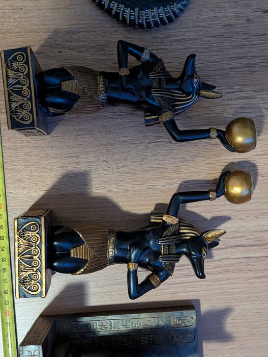 Set statuete decorative Egiptul Antic (Anubis, Bastet, Isis)