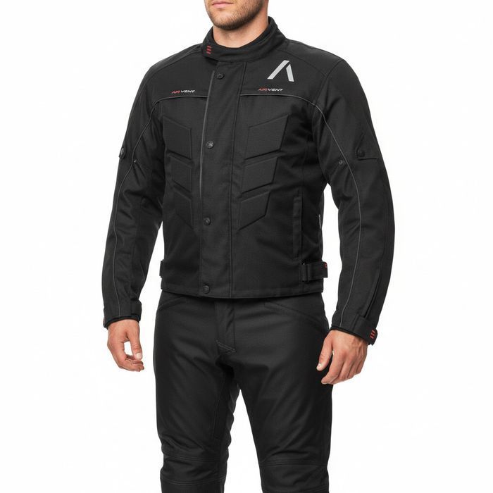 Geaca Adrenaline Pyramid 2.0 PPE negru moto