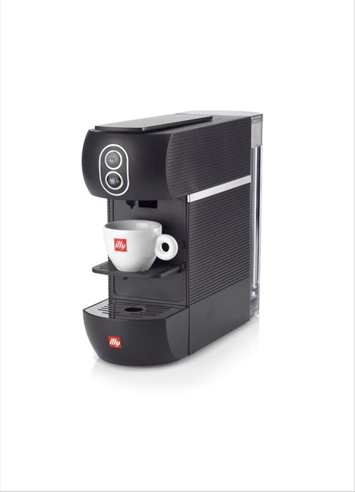 Кафемашина illy Easy за единични дози , 20 бара , 800 W , черен