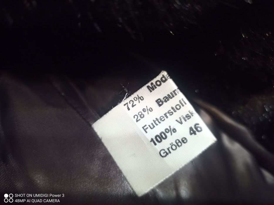 Fun Furs-дълъг кожух 46 размер