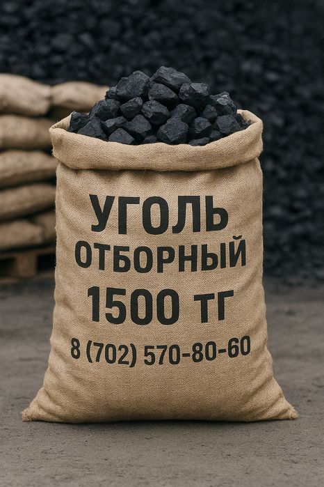 Уголь в мешках Шубаркуль