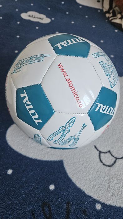 Minge fotbal,piele sintetica,21 cm,Noua