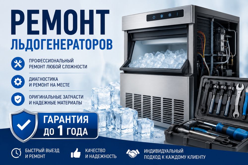 Ремонт ледогенераторов 24/7
