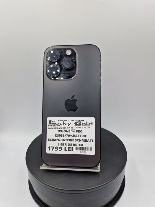 Iphone 14Pro 128GB/ 79%Baterie Garantie #50532