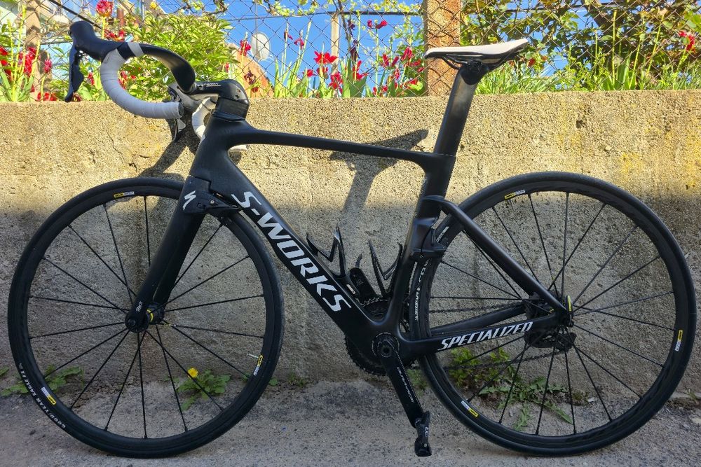 Карбонов S-works Dura-ace 2x11 7.9 кг 54см рамка върхов клас