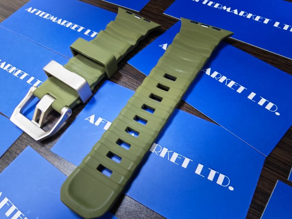 Зелена каишка за Apple watch Ultra - Green Band