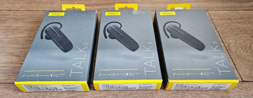 Bluetooth моногарнитура Jabra Talk 5 черный Оригинал