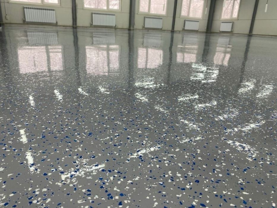 Эпоксид Полеуретан Полимер полы Разметка