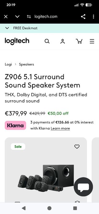 Sistem de boxe surround Z906 5.1 1000w