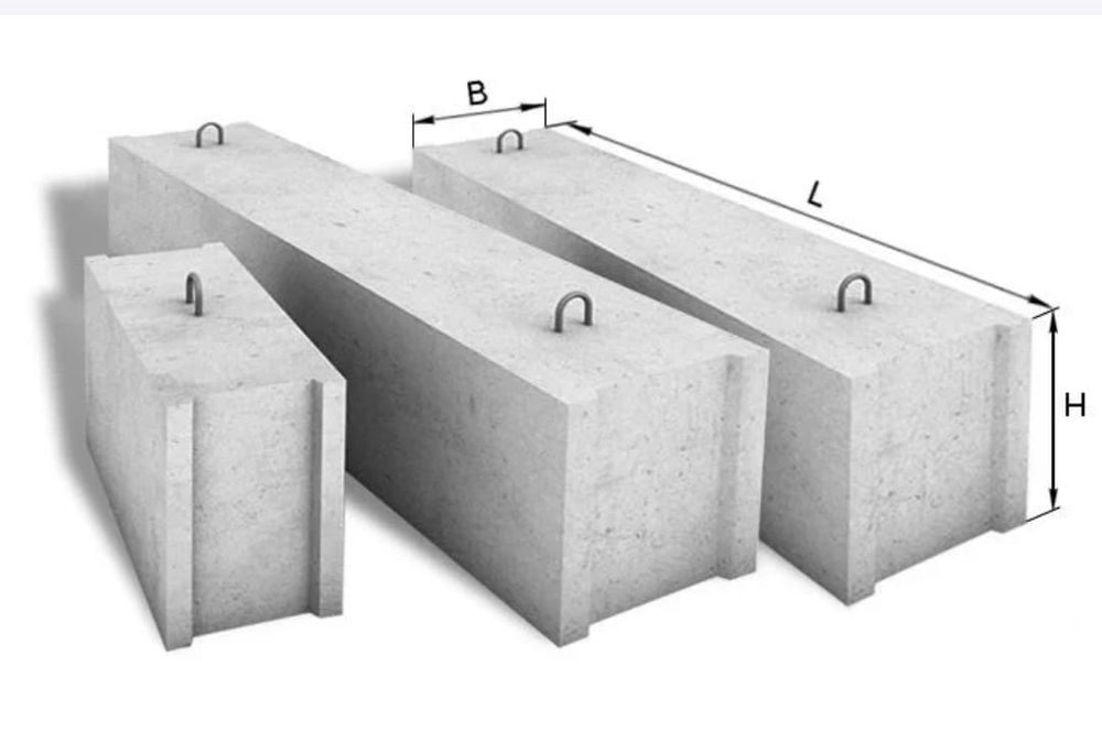 Бетонные блоки ФБС
