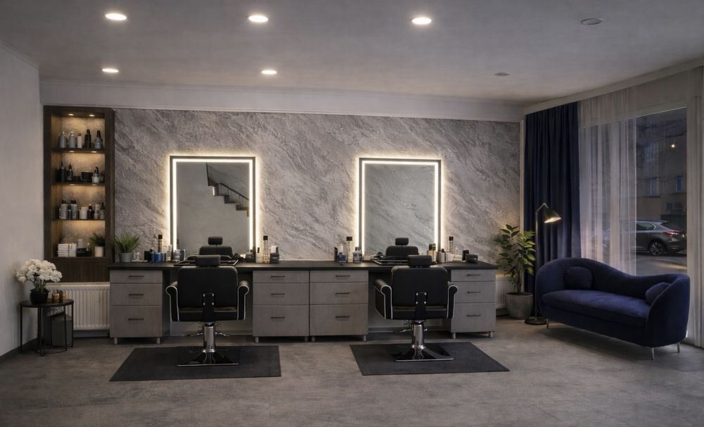 Închiriez posturi de lucru în salon de înfrumusețare – zonă centrală