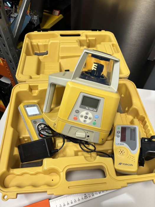 Nivela laser Topcon rl 100 2 s  Leica Hilti