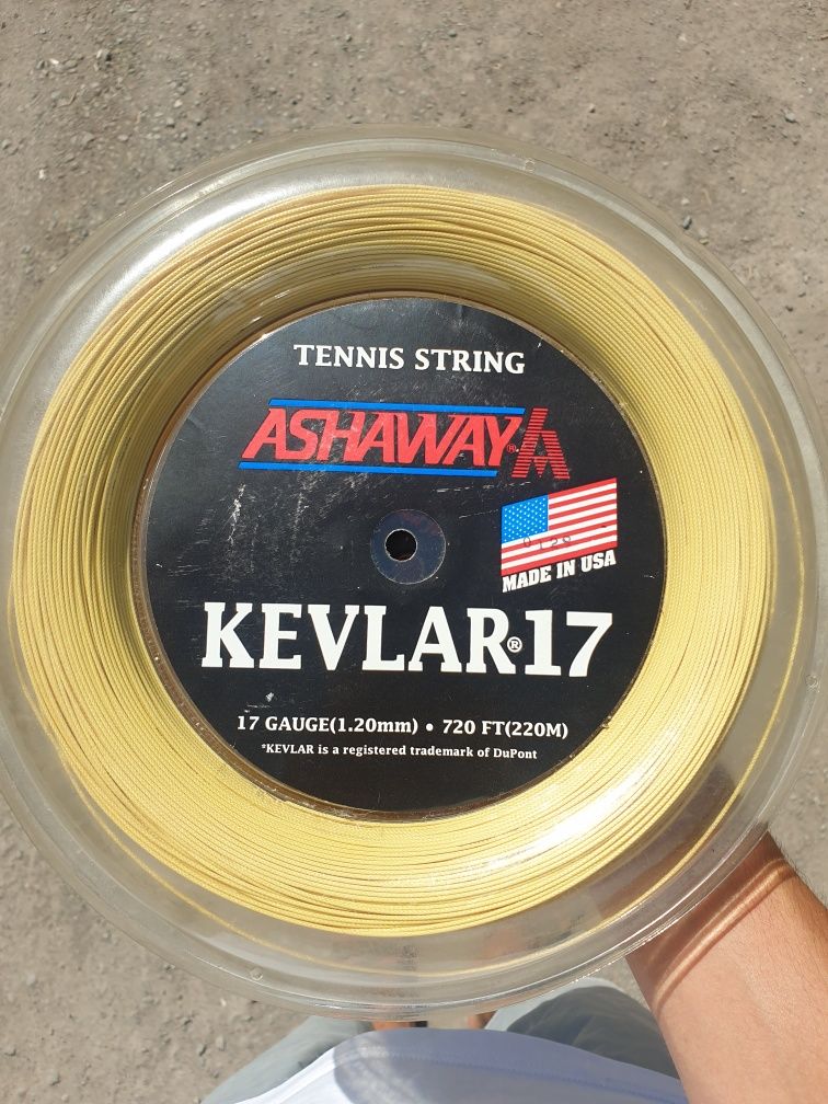 Ashaway Kevlar 17 Reel (720 ft.) Tennis String