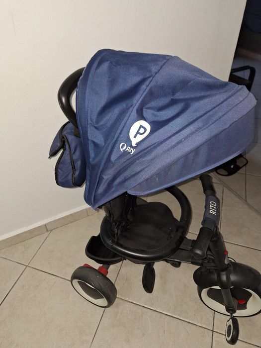 Tricicleta pliabila Qplay Rito PLUS Albastru