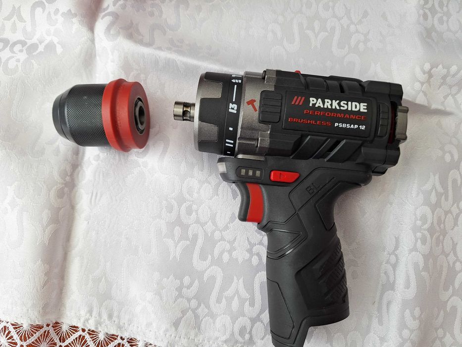 Masina de insurubat si gaurit PARKSIDE PSBSAP 12 A1, 12V, cu percutie