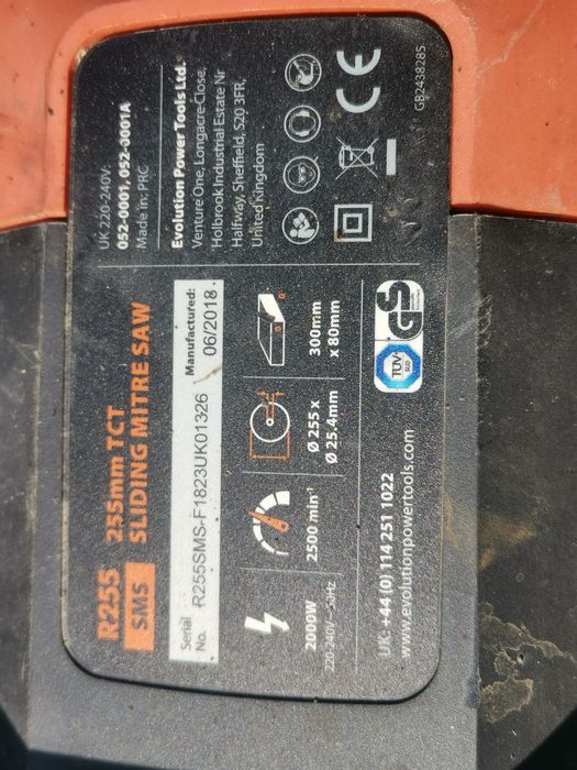 Fierastrau circular Evolution R255SMS, 2000 W