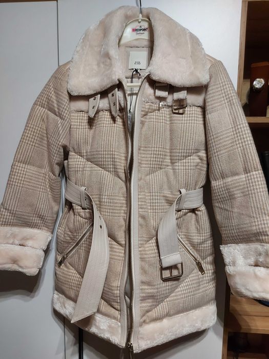RIVER ISLAND jacheta dama, noua, crem