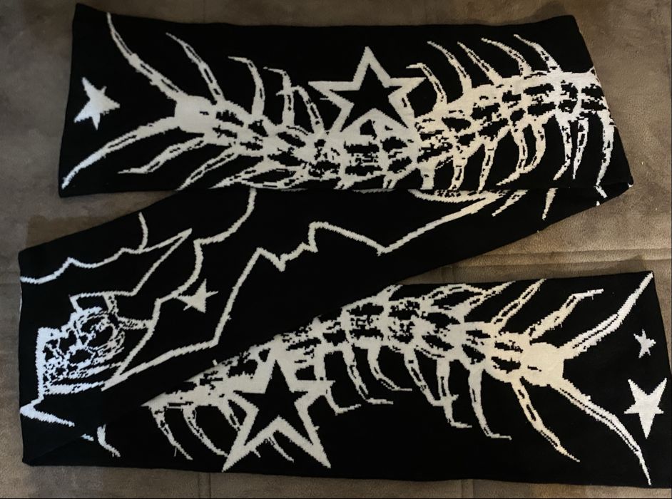 шарф y2k теплый