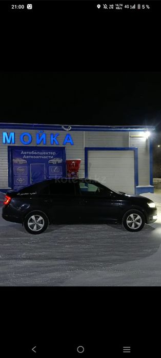 Skoda rapid в хорошем состоянии