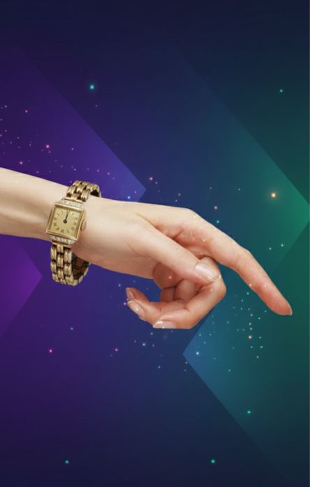 Продам бриллиантовые золотые часы