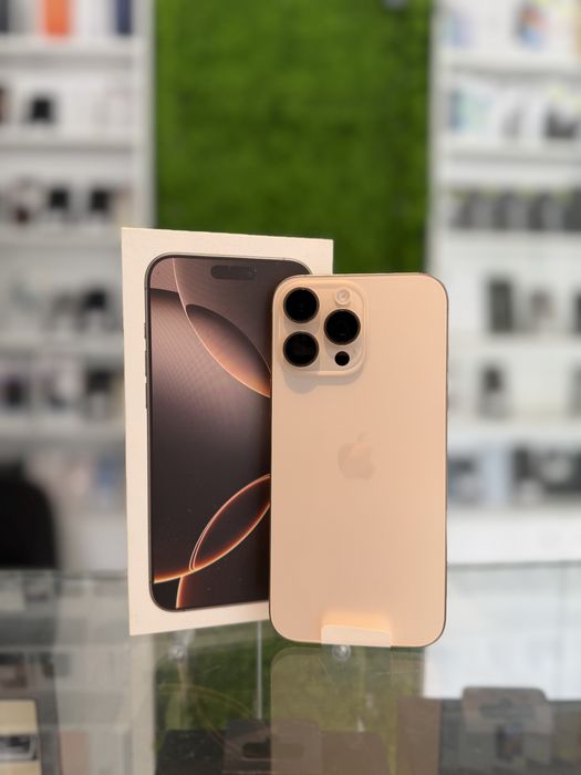 **ATSGSM.RO** iPhone 16  Pro Max 256Gb Desert/Nou/Fact+Gar 12 luni