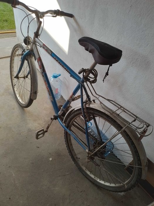 Vand bicicleta MTB TEHNIK culoare albastru cu gri metal